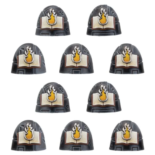 Word Bearers MKVI Shoulder Pads 