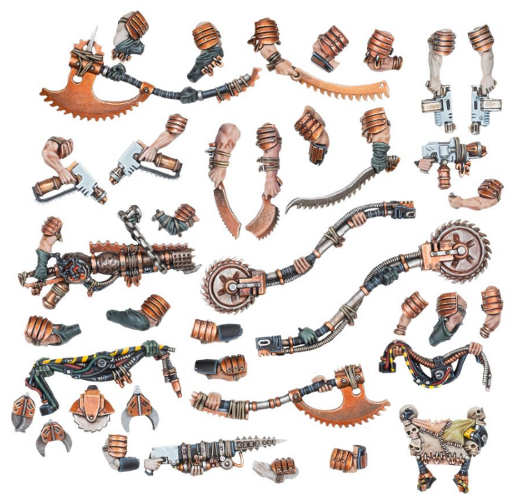 Necromunda Corpse Grinder Cult Weapons Set 