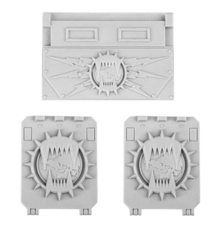 World Eaters Legion Rhino Doors and Front Plate