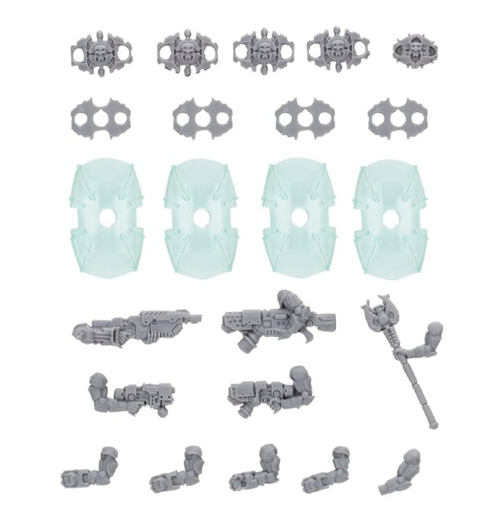 Necromunda Van Saar Energy Shield Set