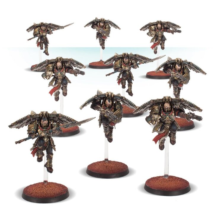 Legio Custodes Custodian Venatari Squad Wing
