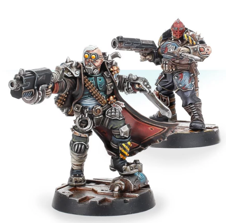 Necromunda  Apollus Kage & Krotus Hark