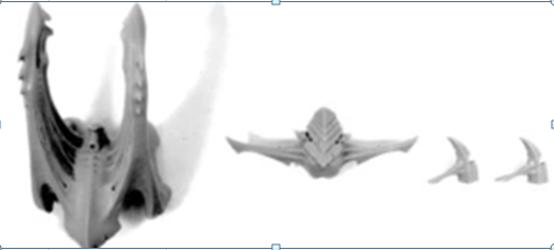 Tyranids CARNIFEX RAM CARAPACE AND SCYTHE TAIL