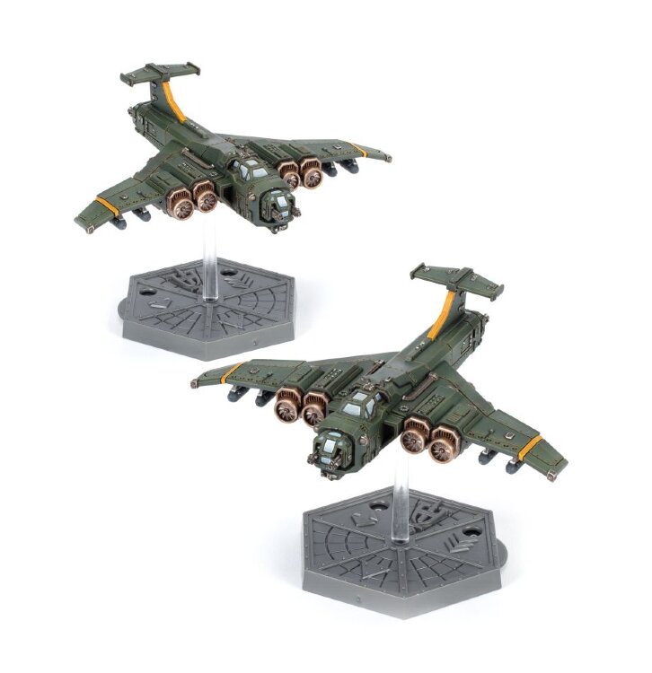 Aeronautica Imperialis Marauder Colossus Bombers 
