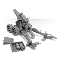 DEATH KORPS OF KRIEG HEAVY ARTILLERY CARRIAGE WITH MEDUSA SIEGE GUN 