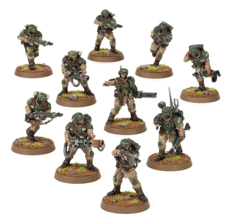 Astra Militarum Cadian Shock Troops (NEW) 