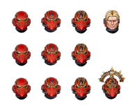 Blood Angels MKVI Heads 