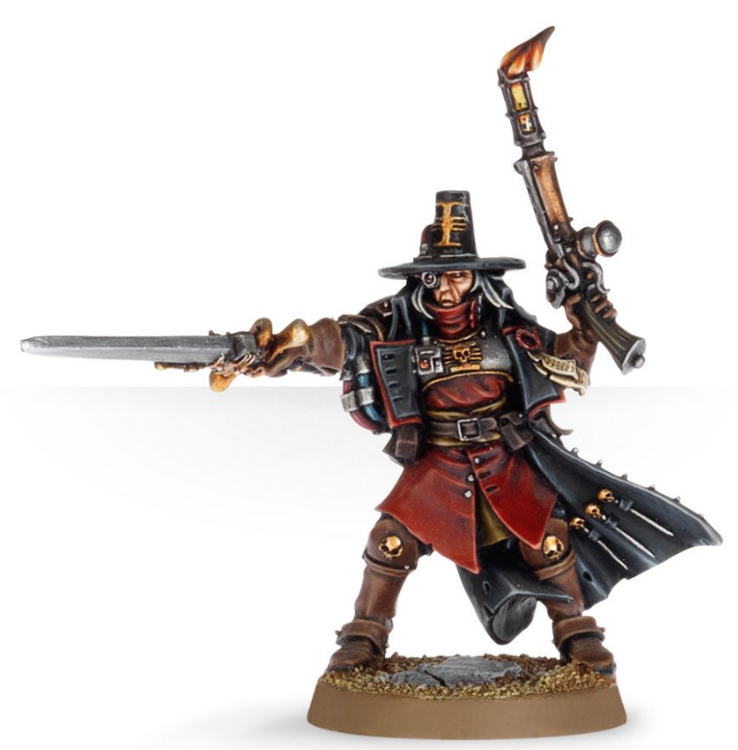 Inquisitor with Inferno Pistol & Power Sword 