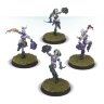 Blood Bowl The Night Terrors - Dark Elf Cheerleading Squad