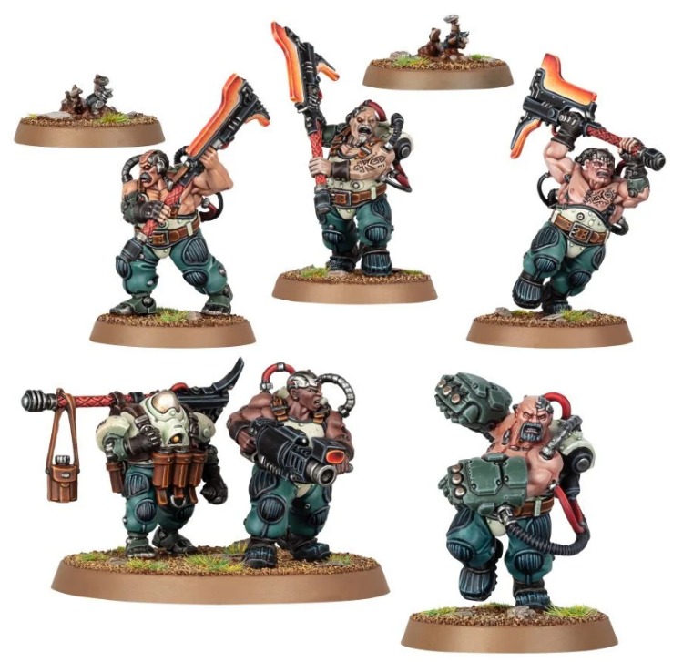 Leagues of Votann Cthonian Beserks 