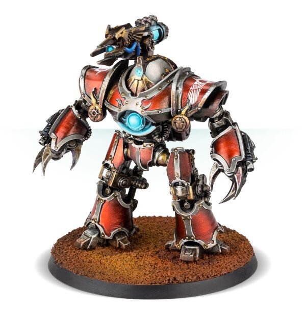 Mechanicum Castellax-Achea Battle-automata with Æther-flame Cannon