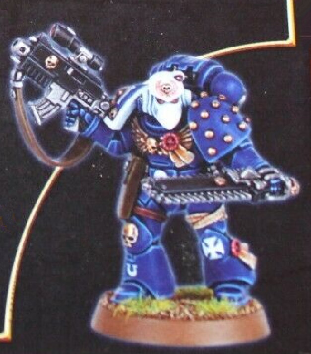 	 LIMITED EDITION WHITE DWARF SUBSCRIPTION 2008 SPACE MARINE VETERAN NIB (Made of resin) Limited Edition 