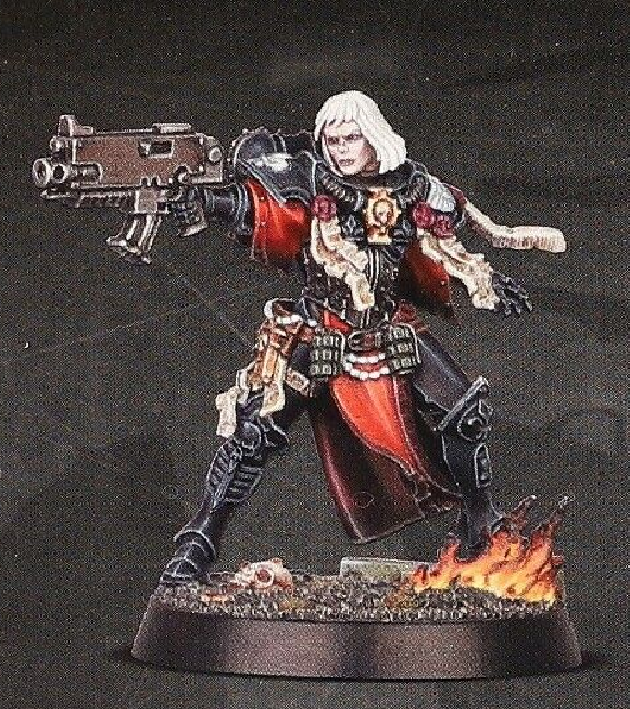 	 SISTERS OF SILENCE ADEPTA SORORITAS SISTER TARIANA PALOS Limited Edition 
