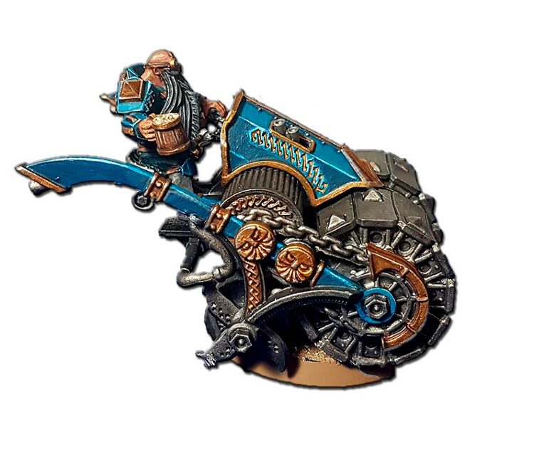Blood Bowl Dwarf Deathroller