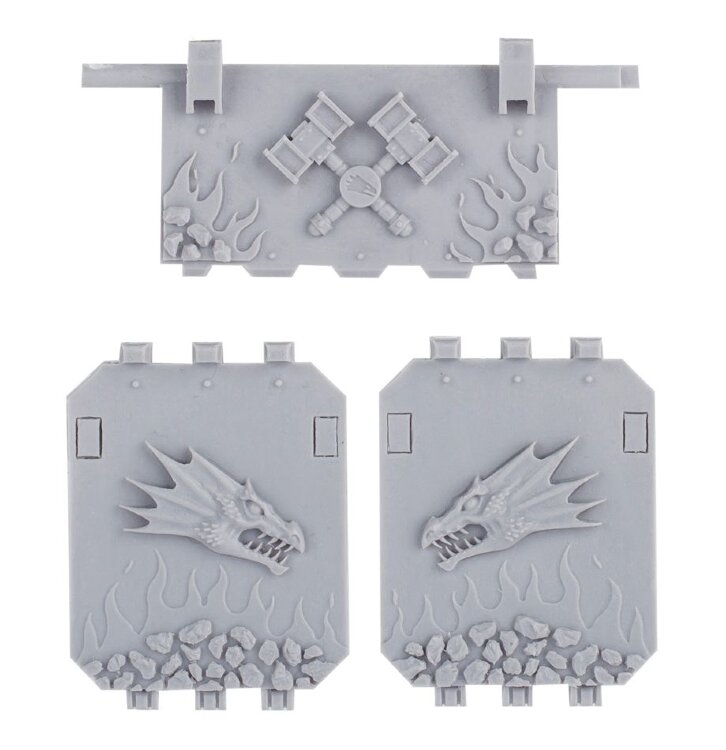 Salamanders Land Raider Doors Set 1 