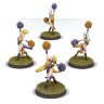 Blood Bowl Elfheim Eaglettes - Elf Cheerleading Squad