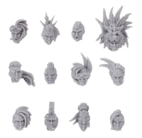 Necromunda Escher Head Upgrade Set 