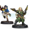 Necromunda Kal Jericho and Scabs 