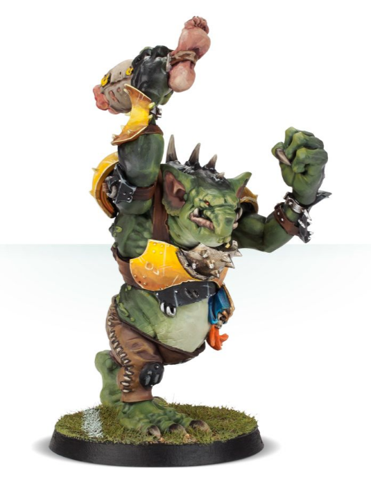 Blood Bowl Armoured Troll 