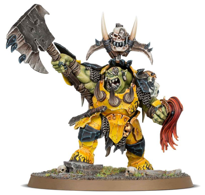 ORK Orruk Megaboss - Bazdrogg Nekk-choppa 