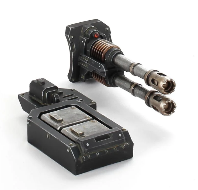 Space Marine Legion Sabre Strike Tank: Anvilus Snub Autocannon