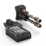 Space Marine Legion Sabre Strike Tank: Anvilus Snub Autocannon