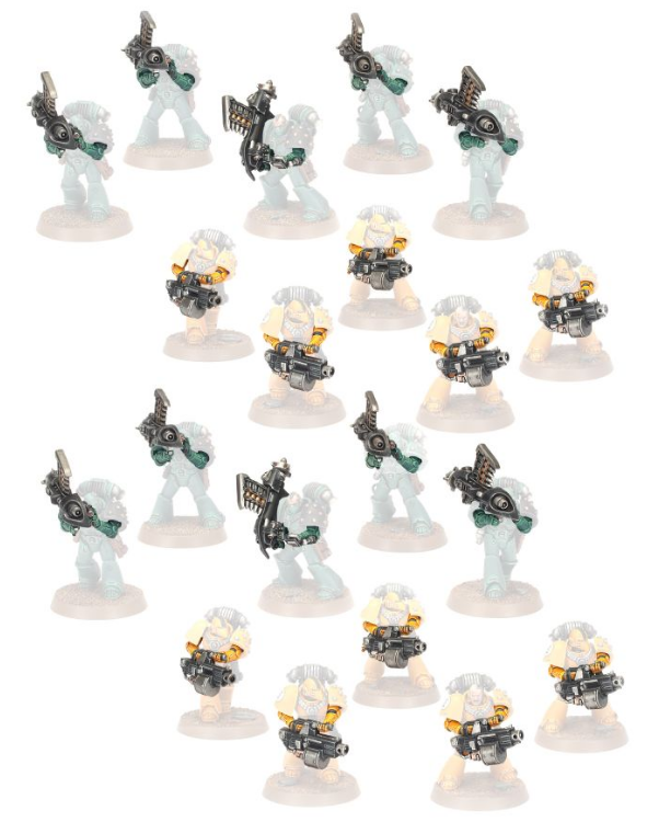 Heavy Weapons Upgrade Set – Missile Launchers and Heavy Bolters 