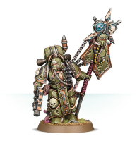 Chaos Plague Marine Icon Bearer 
