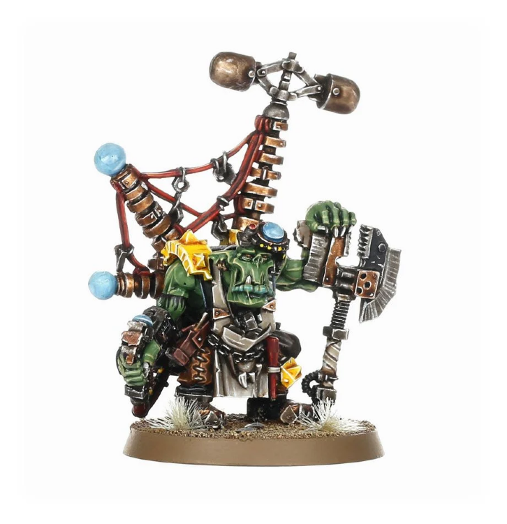 Ork Big Mek With Kustom Force Field 