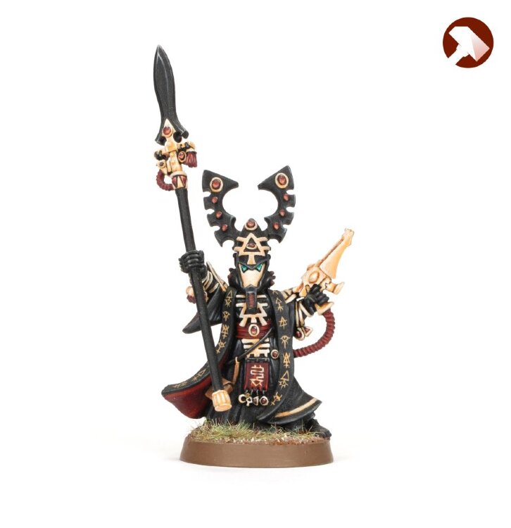 Farseer with Singing Spear and Shuriken Pistol 